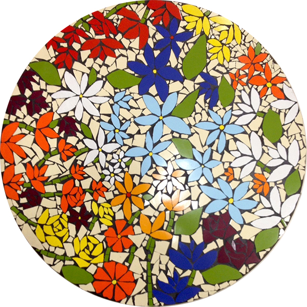 Flores - 70 cm - Mosaico 